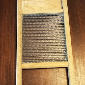Lingerie Glass Washboard, Laundry Room Decor, Old Washboard   #8129