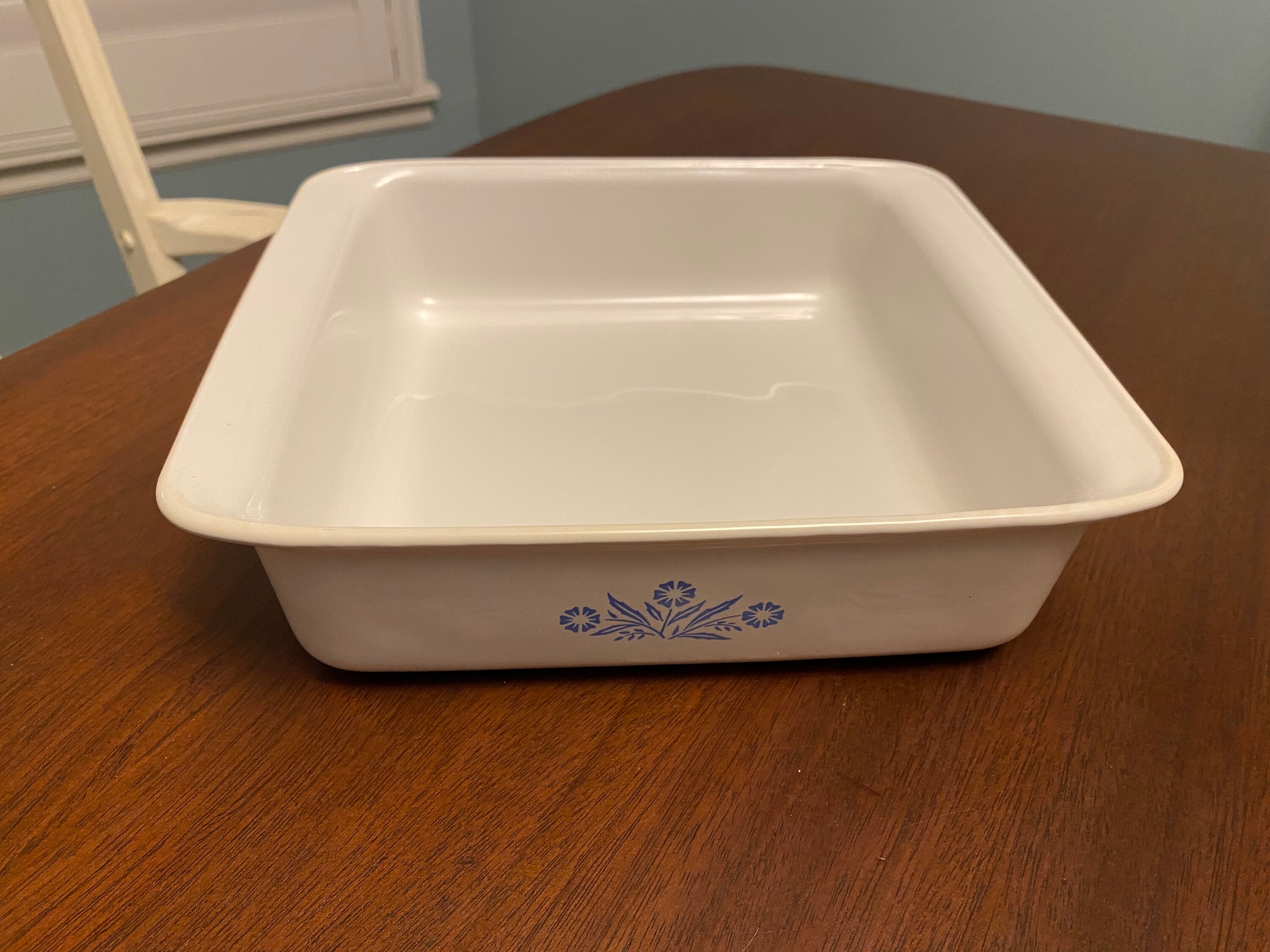 8 Cobalt Blue Vintage Anchor Hocking Brownie Baking Dish Cake Pan With  Thick Walls and Handles 8 X 8 X 2 1035 or Casserole Dish Side Dish 