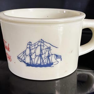Old Spice Shaving Mug &#39;Ship Grand Turk Salem - 1786&#39;   #8053