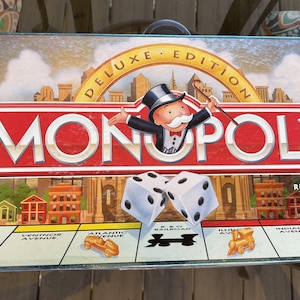 Deluxe Monopoly Game - Etsy