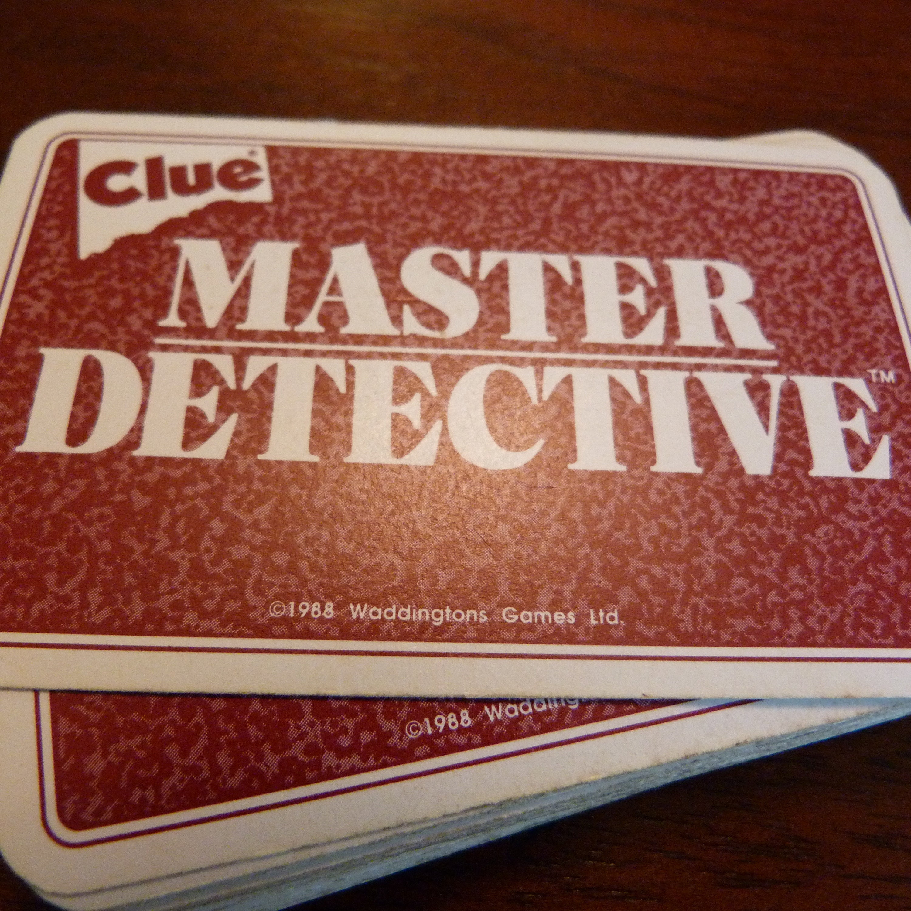 Clue Master Detective Game Parker Brothers Clue Detective Etsy