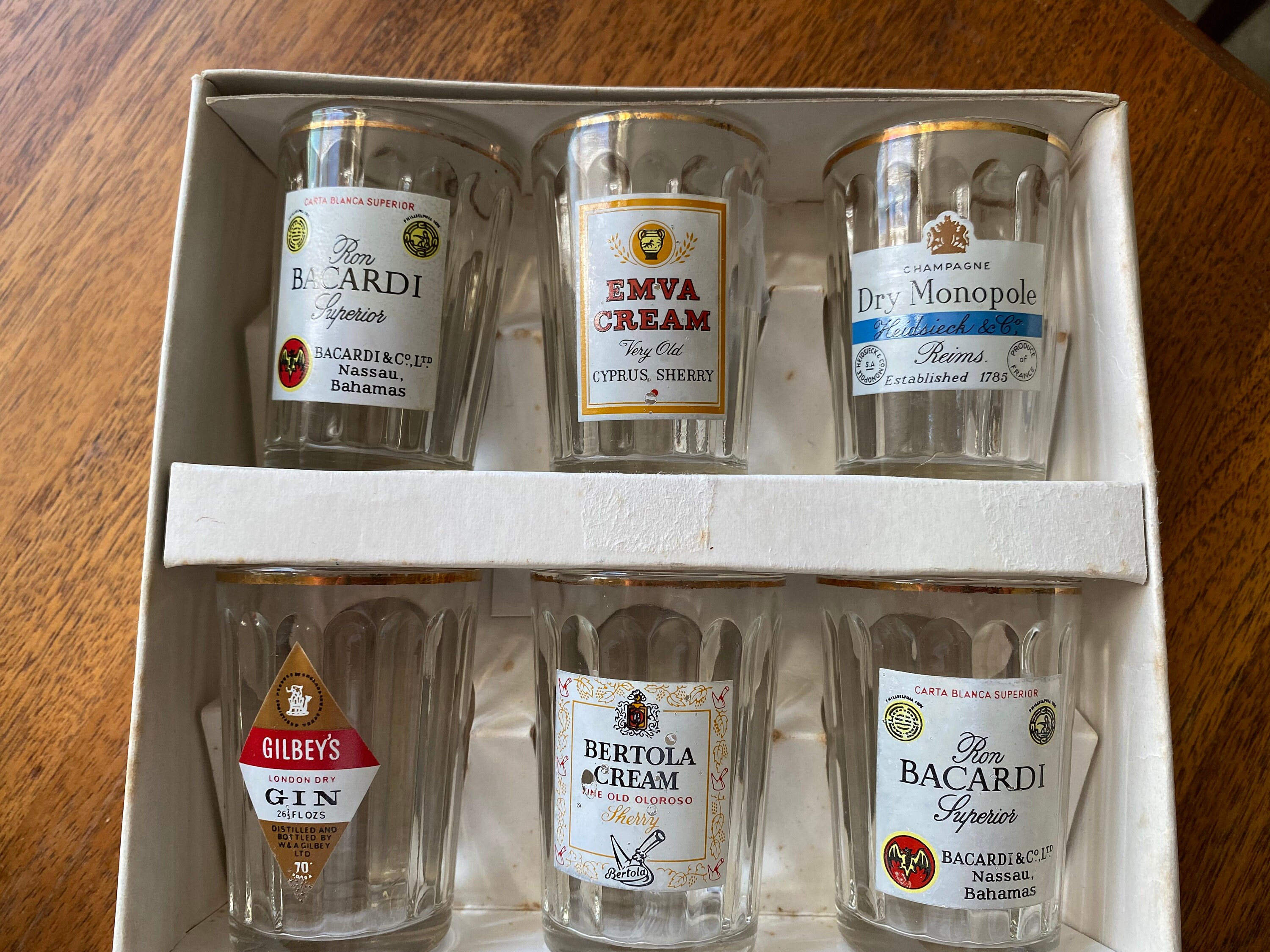 Bacardi Shot Glass - Etsy