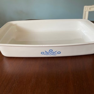 Corning Ware P-332 Roasting Pan, Corning Ware 2 Quart Roaster, Corning Ware Cornflower Blue, Corning Ware Lasagna Pan  #8699