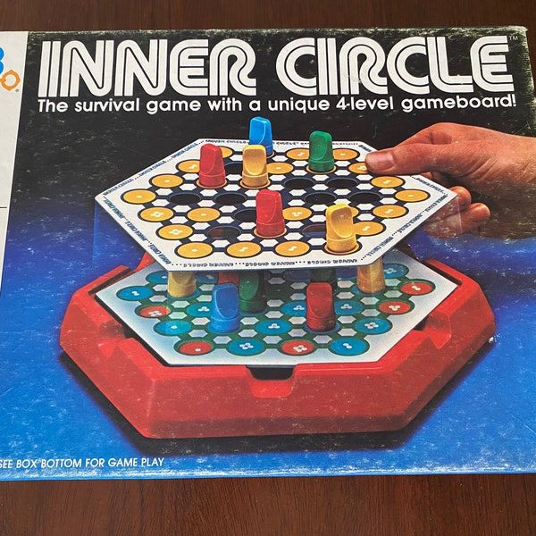 Vintage Inner Circle Game, Milton Bradley Game, Inner Circle 1981 Game - Complete  #7029