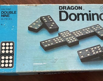 Dragon Dominoes Double 9, Double Nine Dominoes Set - in Original