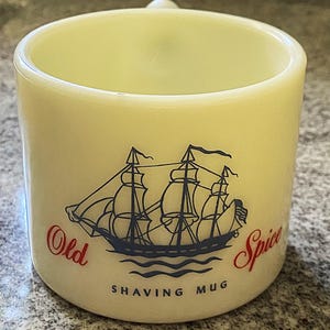 Old Spice Shaving Mug, Old Spice Ship Shaving Mug  #8503
