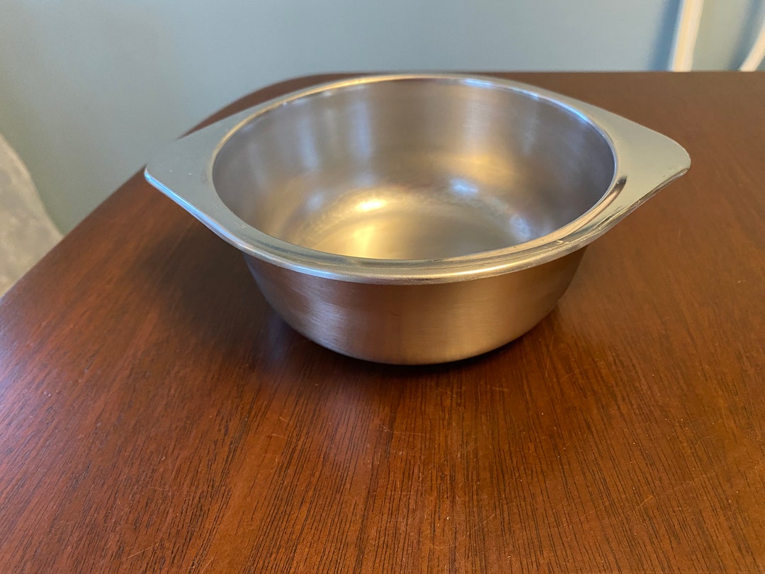 RARE Vintage Revere Ware Double Boiler Insert Thick Stainless Steel