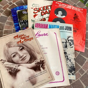 Vintage Sheet Music  #7976