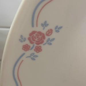Corelle ENGLISH BREAKFAST Pattern - Your Choice- Dinner Plates, Bread Plate,  Cereal/Soup Bowls, Berry Bowl - Sold Individually    #8075