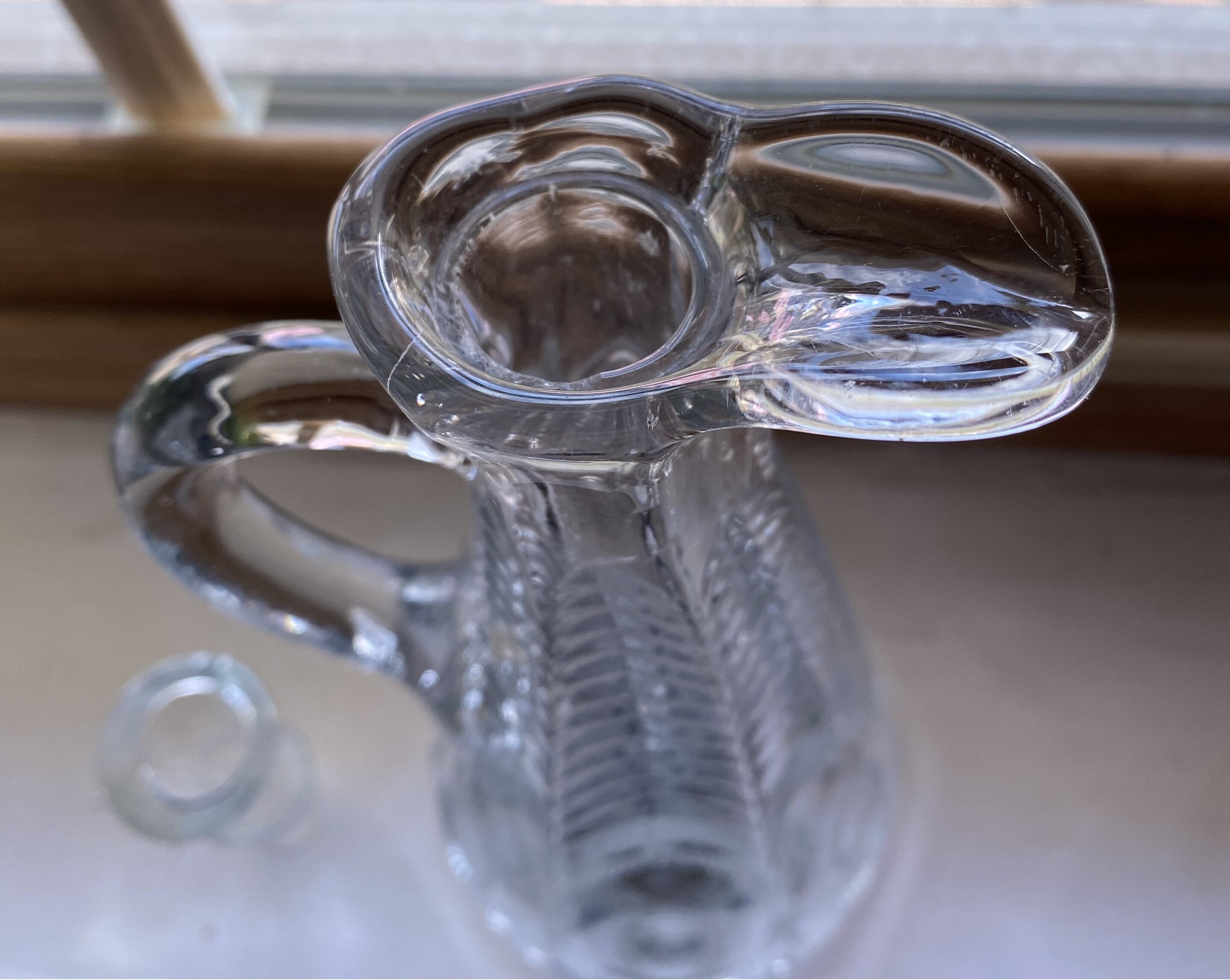 EAPC Georgia Pattern Peacock Vinegar Cruet #7708 - Etsy