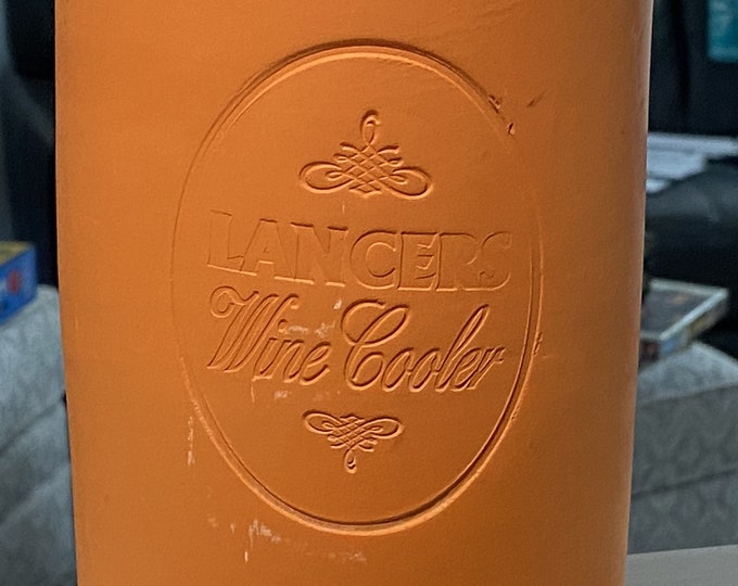 Terracotta Wine Cooler, Vintage Lancers Wine Chiller, Terracotta Wine