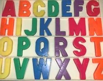 Fisher Price Magnetic Alphabet Letters, Fisher Price School Replacement Letters & Numbers, Fisher Price Magnetic Numbers- YOUR CHOICE  #6433