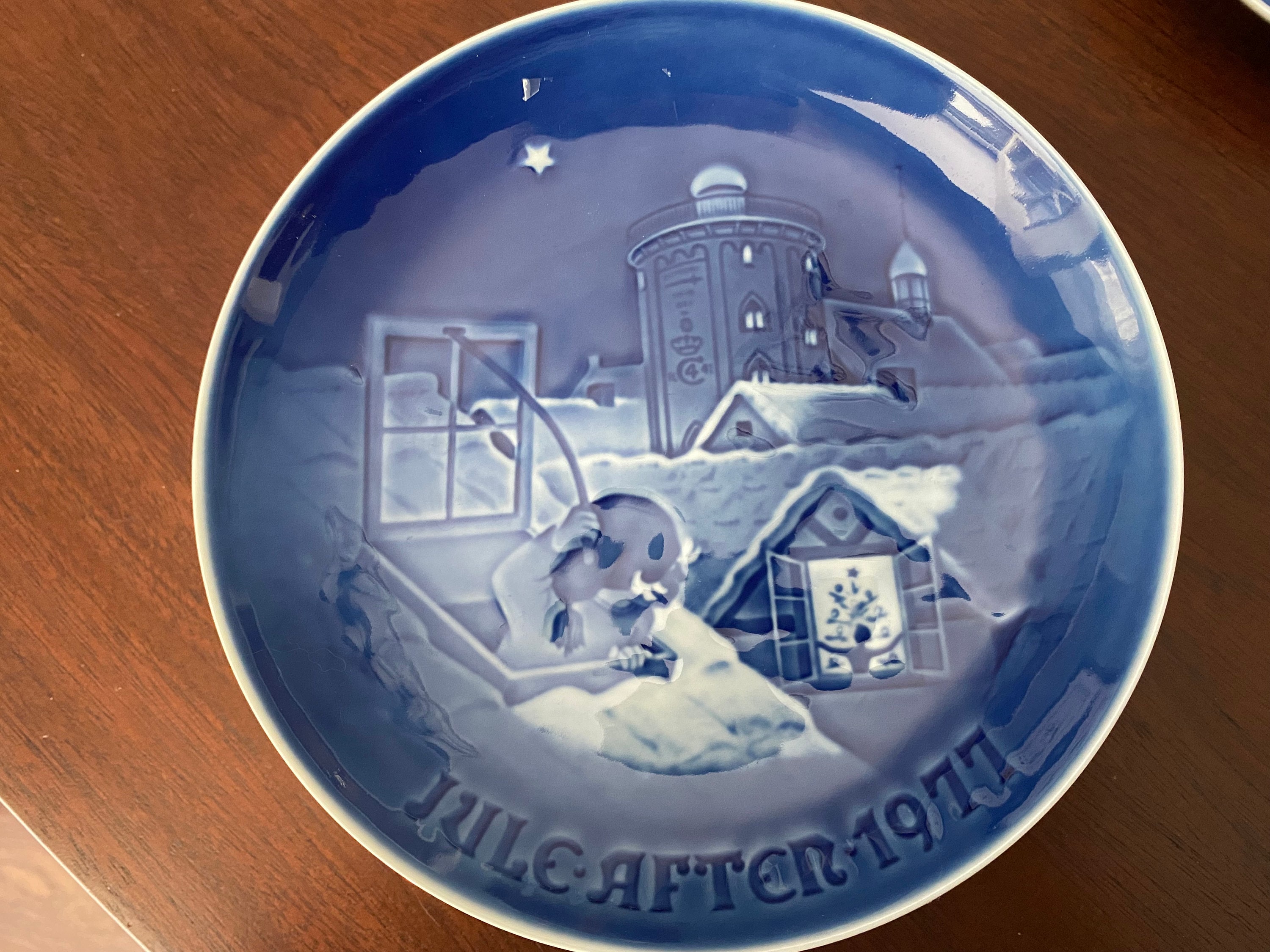 Bing & Grondahl Copenhagen Porcelain Christmas Plates, B and G