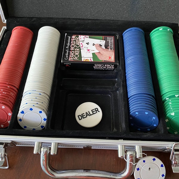 Metal Poker Chips Etsy