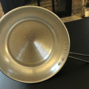 Vintage Wear-Ever Brand Aluminum Colander / Canning Sieve    #3661