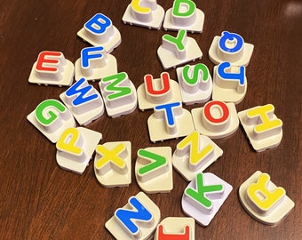 Leapfrog Letters A-Z - YOUR CHOICE - LeapFrog Fridge Phonics Magnetic, Leapfrog Fridge Magnets. Leapfrog Letters -  #6493