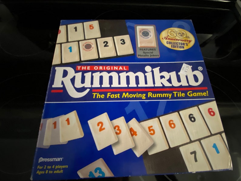 Rummikub 60th Anniversary Edition Tile Game in Original Box Etsy