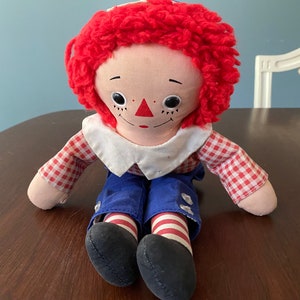 Vintage Knickerbocker Raggedy Andy Doll  #1142