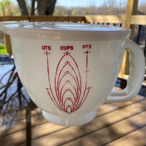 Vintage Tupperware Mix 'n Stor, Tupperware Mix and Store, Tupperware Batter Bowl    #8464