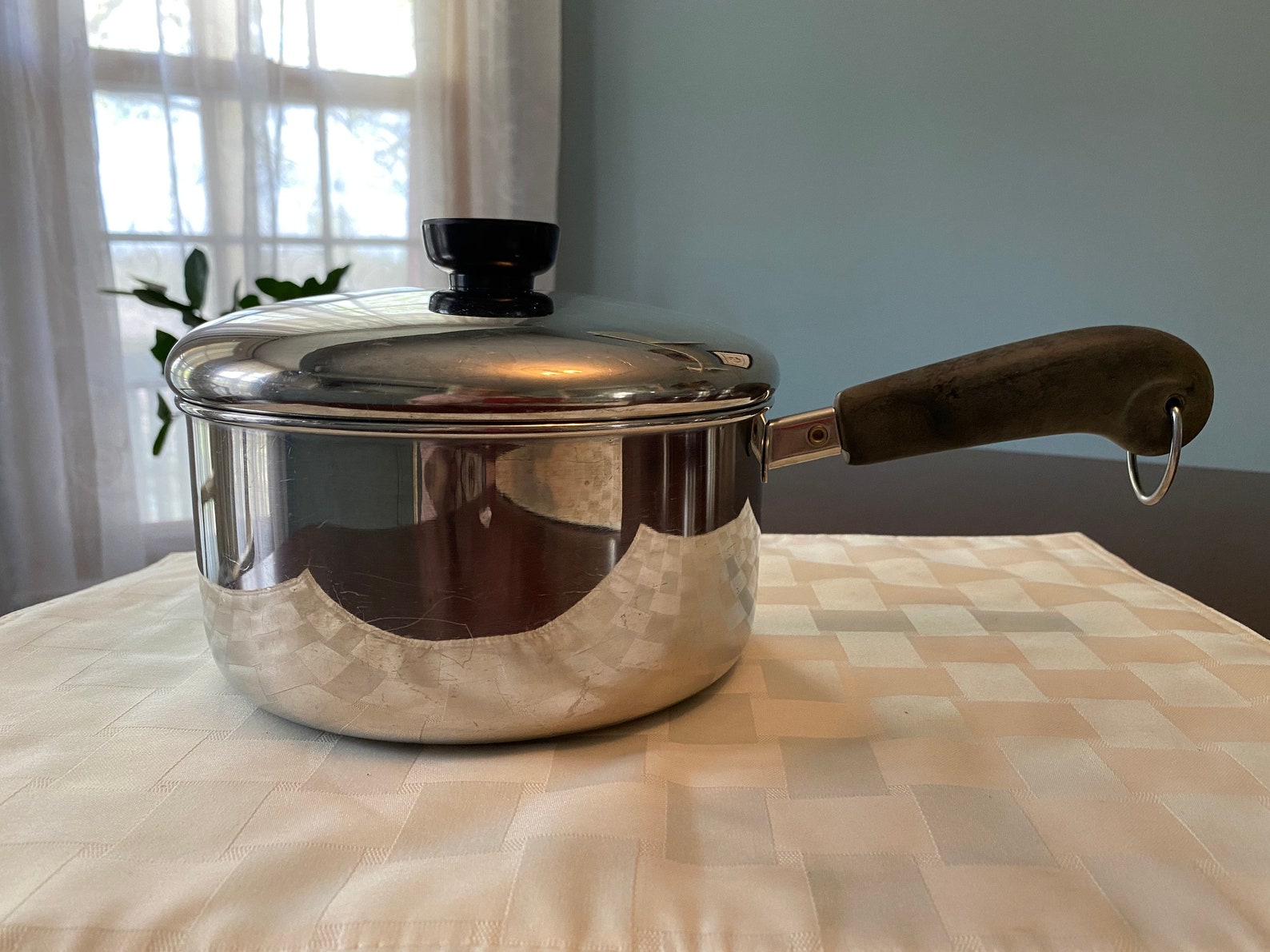Revere Ware 2 Qt Tri Ply Stainless Steel Saucepan w/Lid Etsy