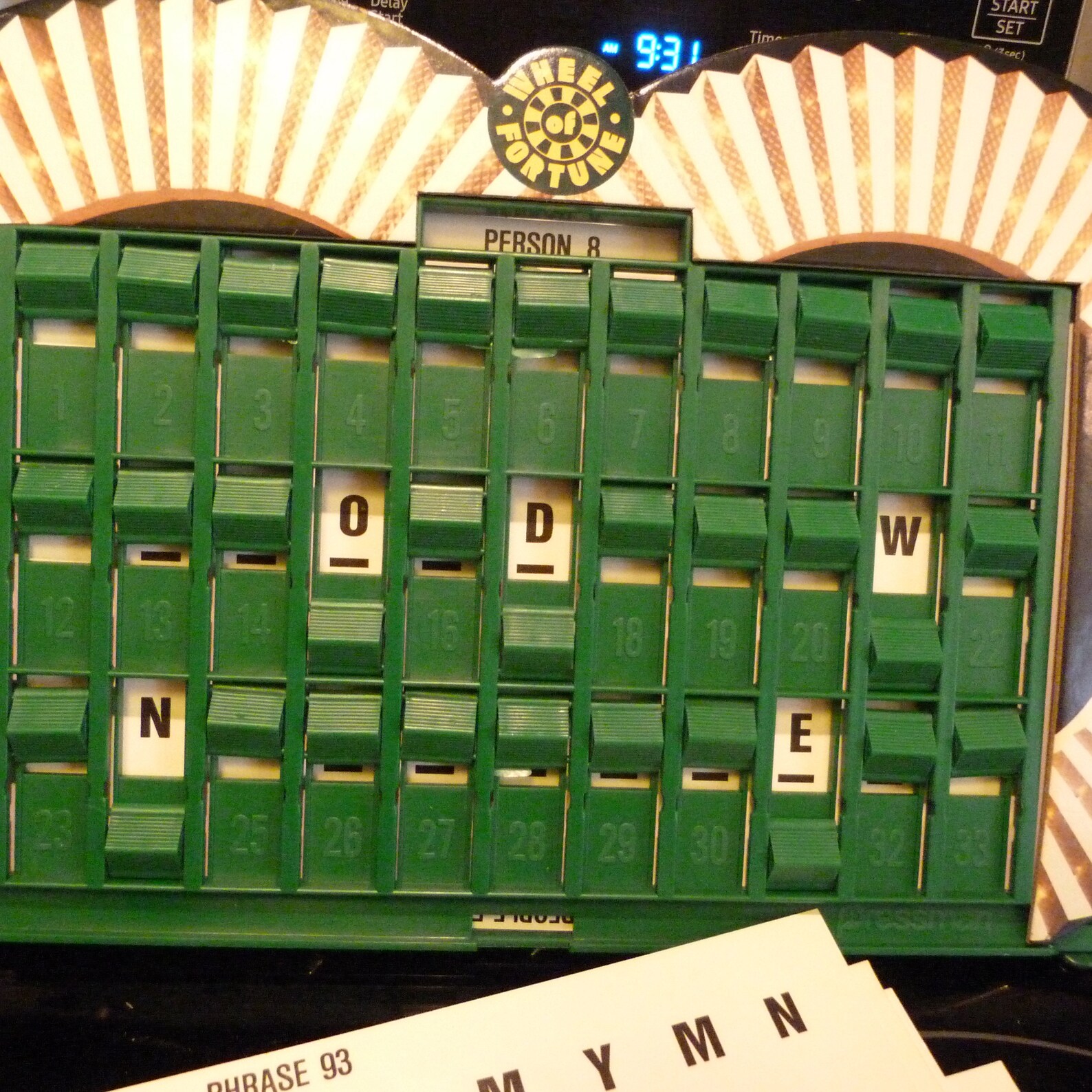 Vintage Wheel of Fortune Game Complete Etsy