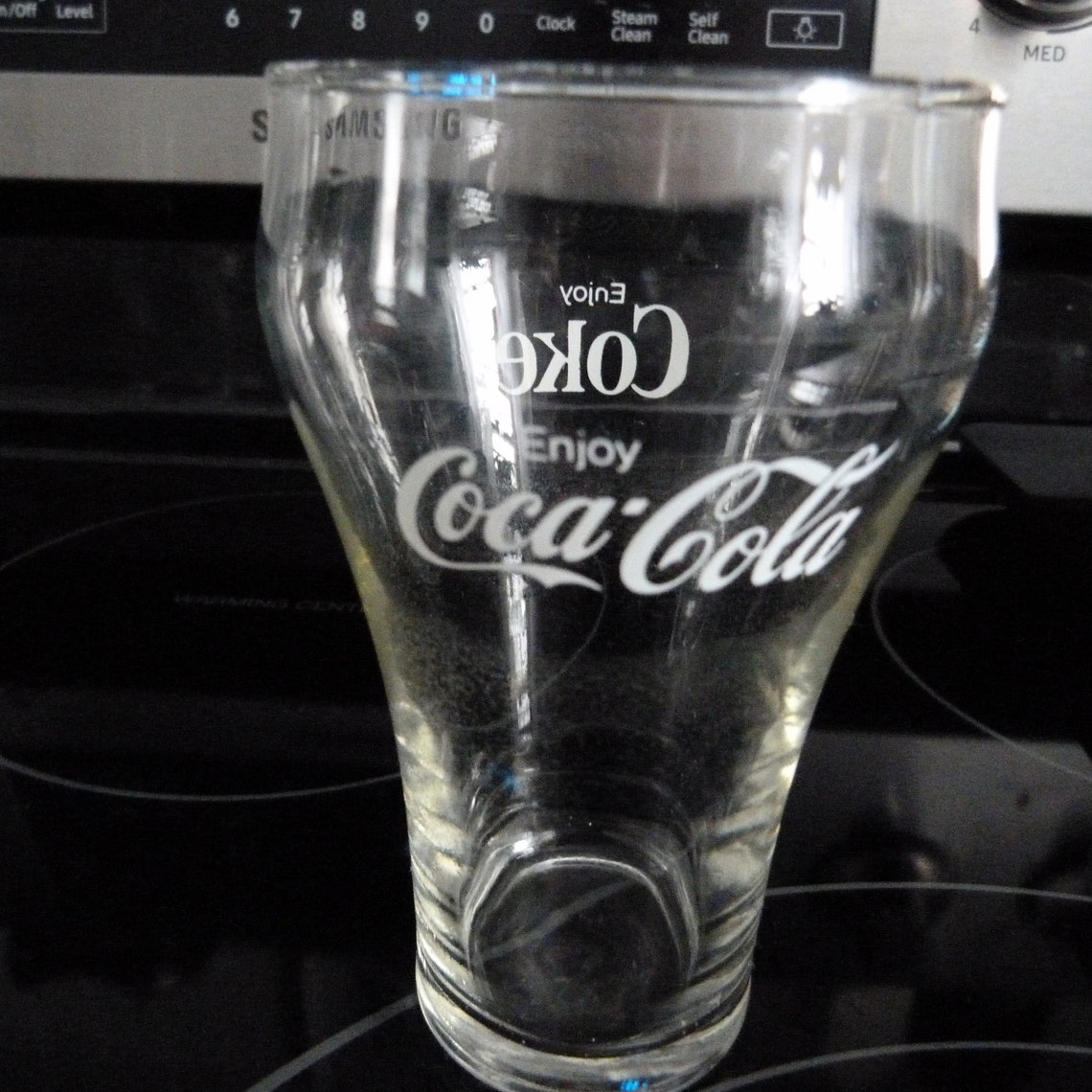 CocaCola Glasses Enjoy Coke Enjoy CocaCola Glasses Drink Etsy