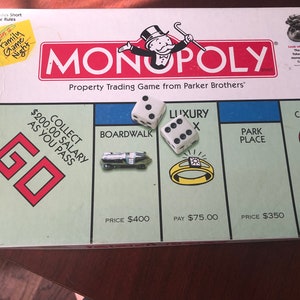 Parker Brothers Monopoly Game -  Real Estate Game   #7267
