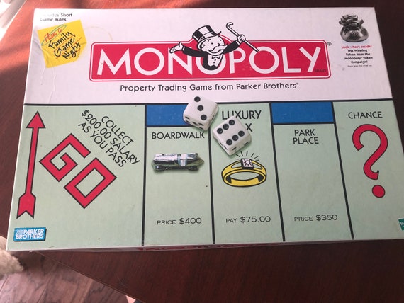 希少　モノポリー　米国版　ボードゲーム　木箱入り　パーカーブラザーズ 希少 モノポリー 米国版 ボードゲーム 木箱入り パーカー