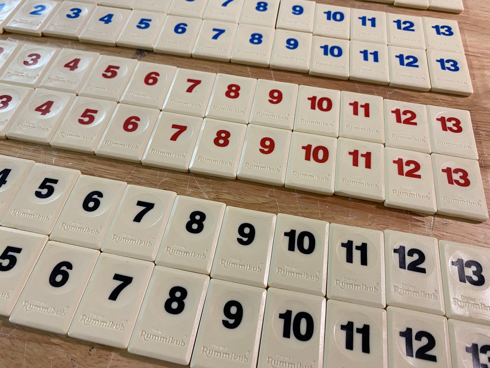 Rummikub 60th Anniversary Edition Tile Game in Original Box Etsy