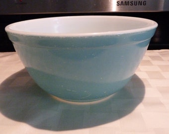 Pyrex Turquoise 404 Pyrex Turquoise 404 Mixing Bowl - Etsy