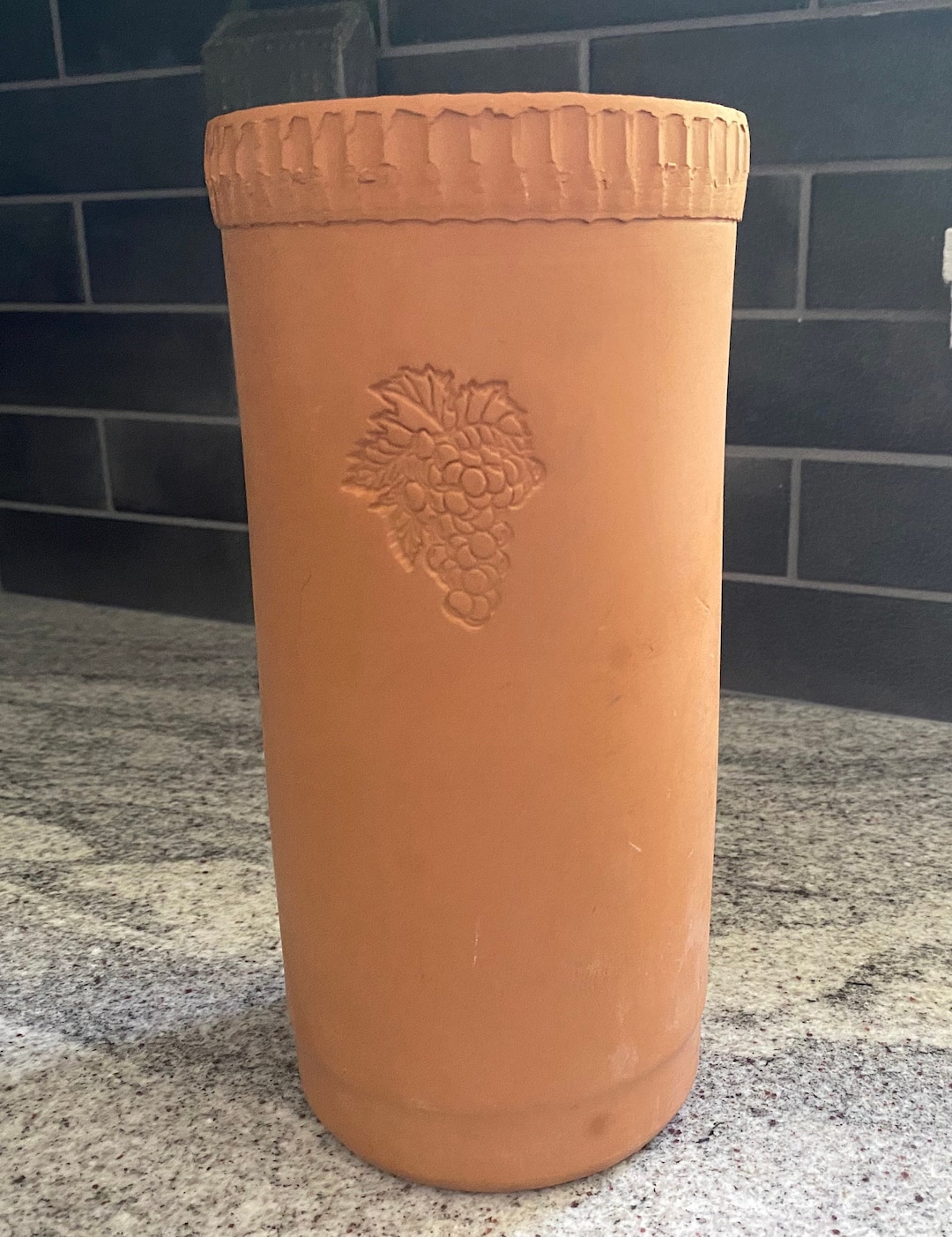 Terracotta Carafe Clay Wine Cooler Carafe Vino Fresco Etsy
