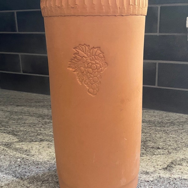 Terracotta Carafe, Clay Wine Cooler Carafe Vino Fresco Terracotta Wine  Carafe    #7282