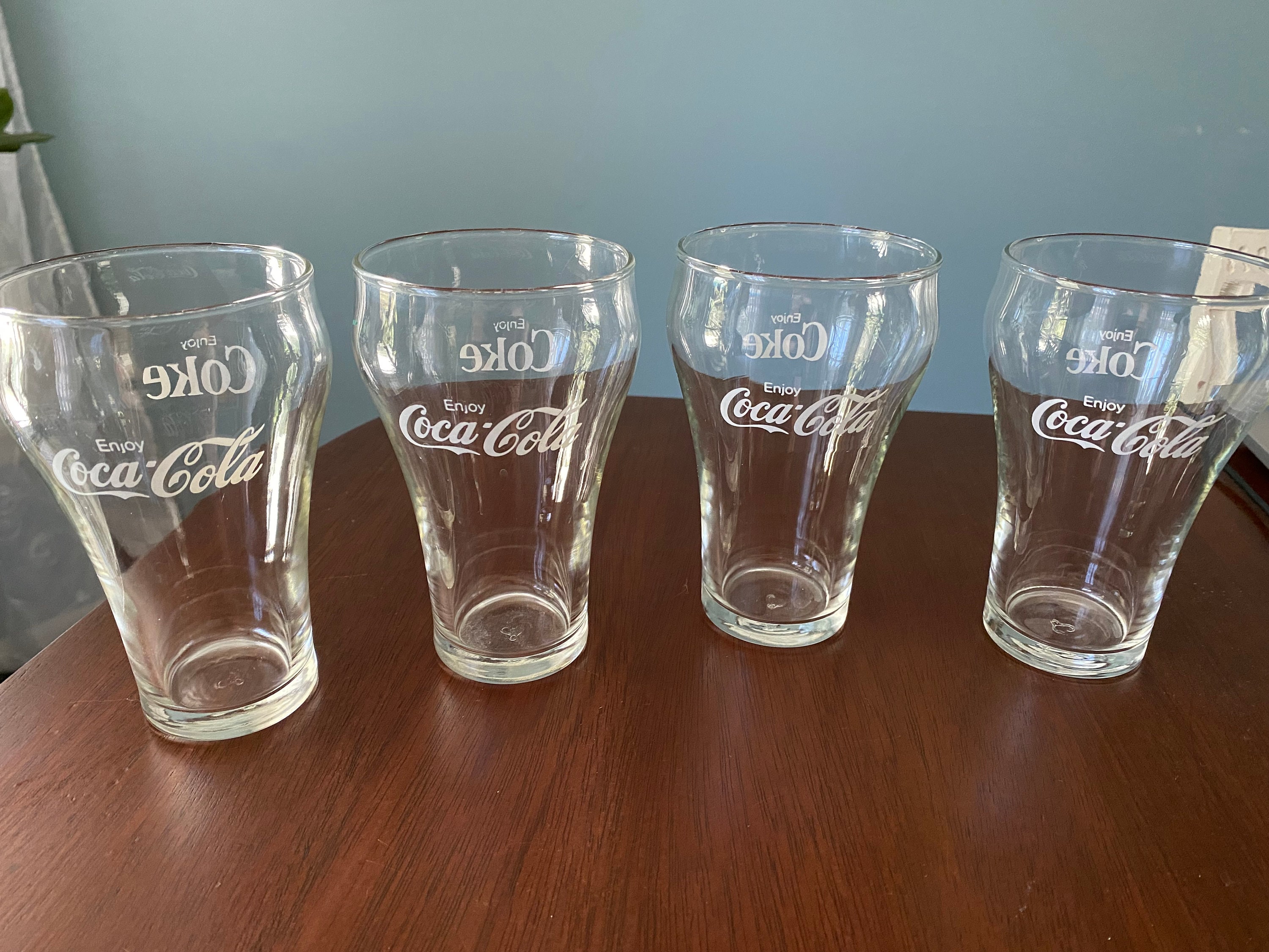 Coca-Cola Caps Clear Drinking Glass - 11.75 OZ