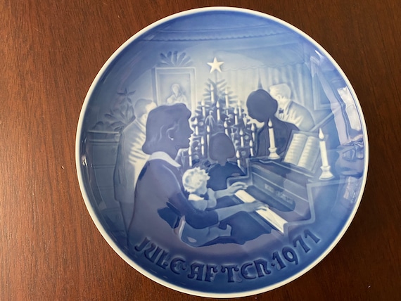 Piatto Di Natale Bing & Grondahl 1971 - Porcellana Prima Scelta | Originale E Come Nuovo - Foto 4