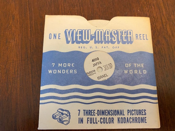 Vintage View Master Reel, View Master Disk, View Master Jaffa