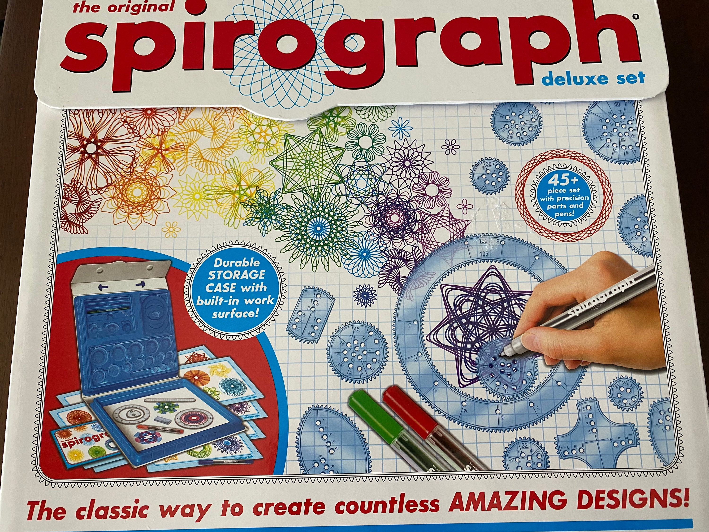 Spirograph Deluxe Set, Spirograph Drawing Set Complete 7012 