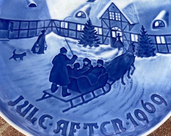 Bing & Grondahl Copenhagen Porcelain Christmas Plates, B and G