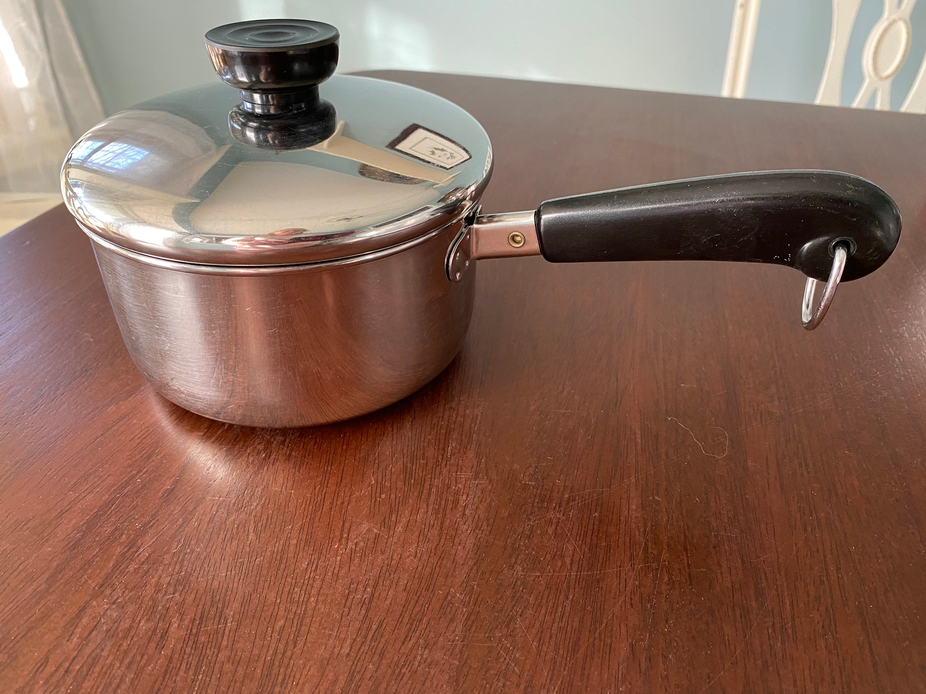 13 pc Vintage Revere Ware 1801 Copper Bottom Cookware Set 1 Qt 2 Qt 3Qt