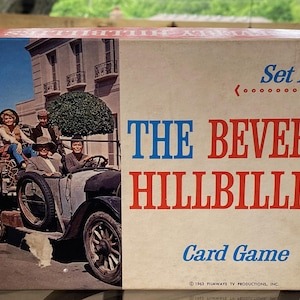 Juego de cartas Beverly Hillbillies, versión retroactiva del juego de cartas Beverly Hillbillies n.° 8514