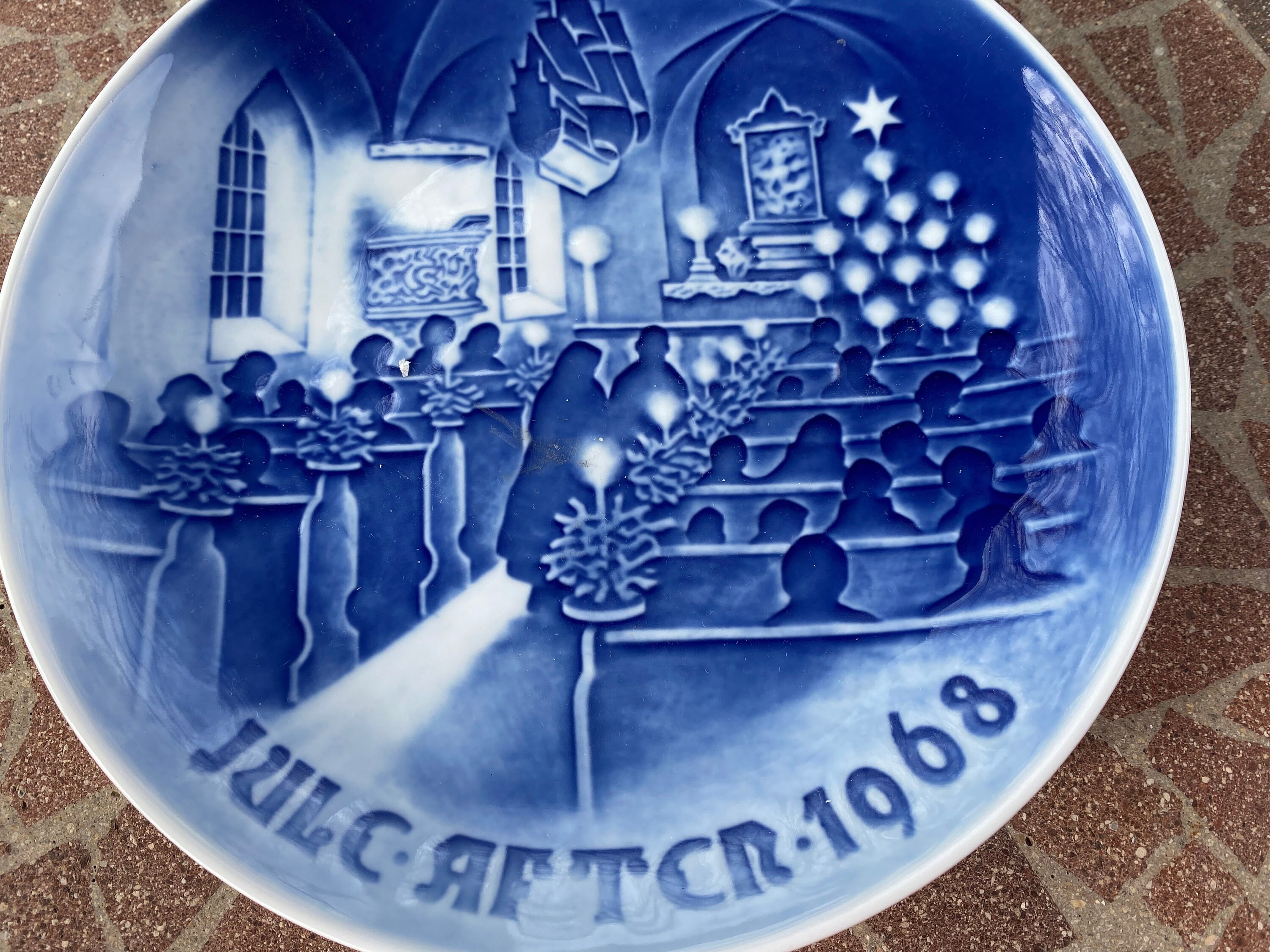 Bing & Grondahl Copenhagen Porcelain Christmas Plates, B and G