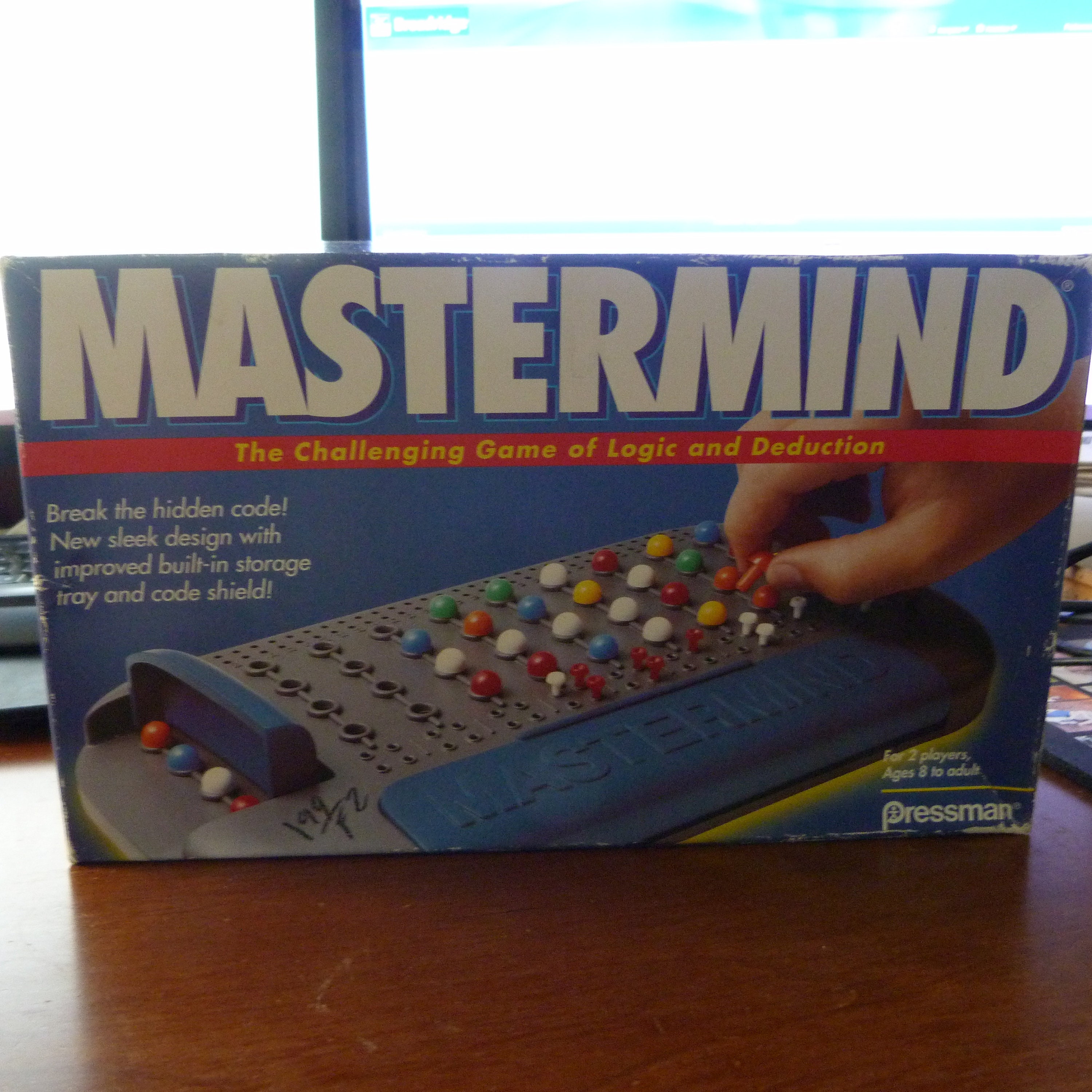 Master Mind Game Juego MasterMind completo en la caja Etsy