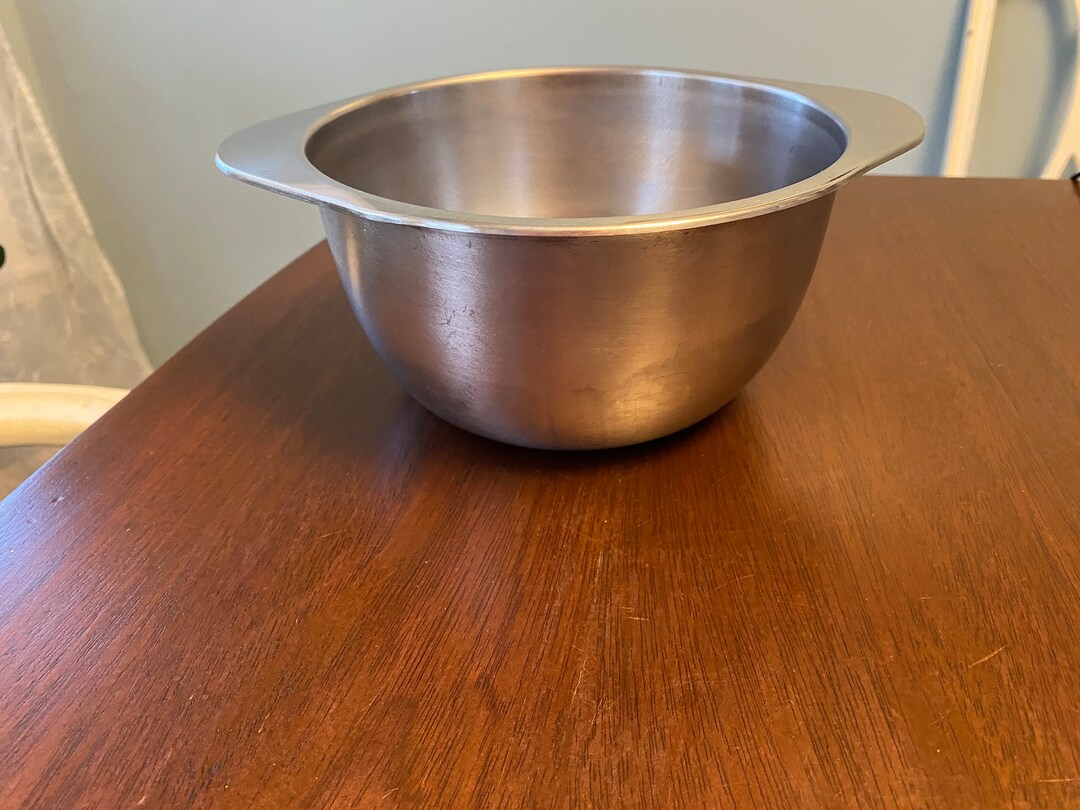 Vintage Revere Ware Double Boiler Insert Thick Stainless Steel Etsy