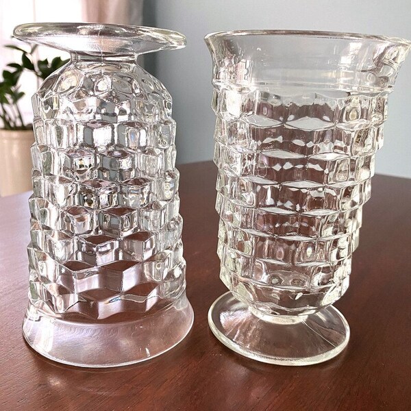 Pink Whitehall Glass Etsy