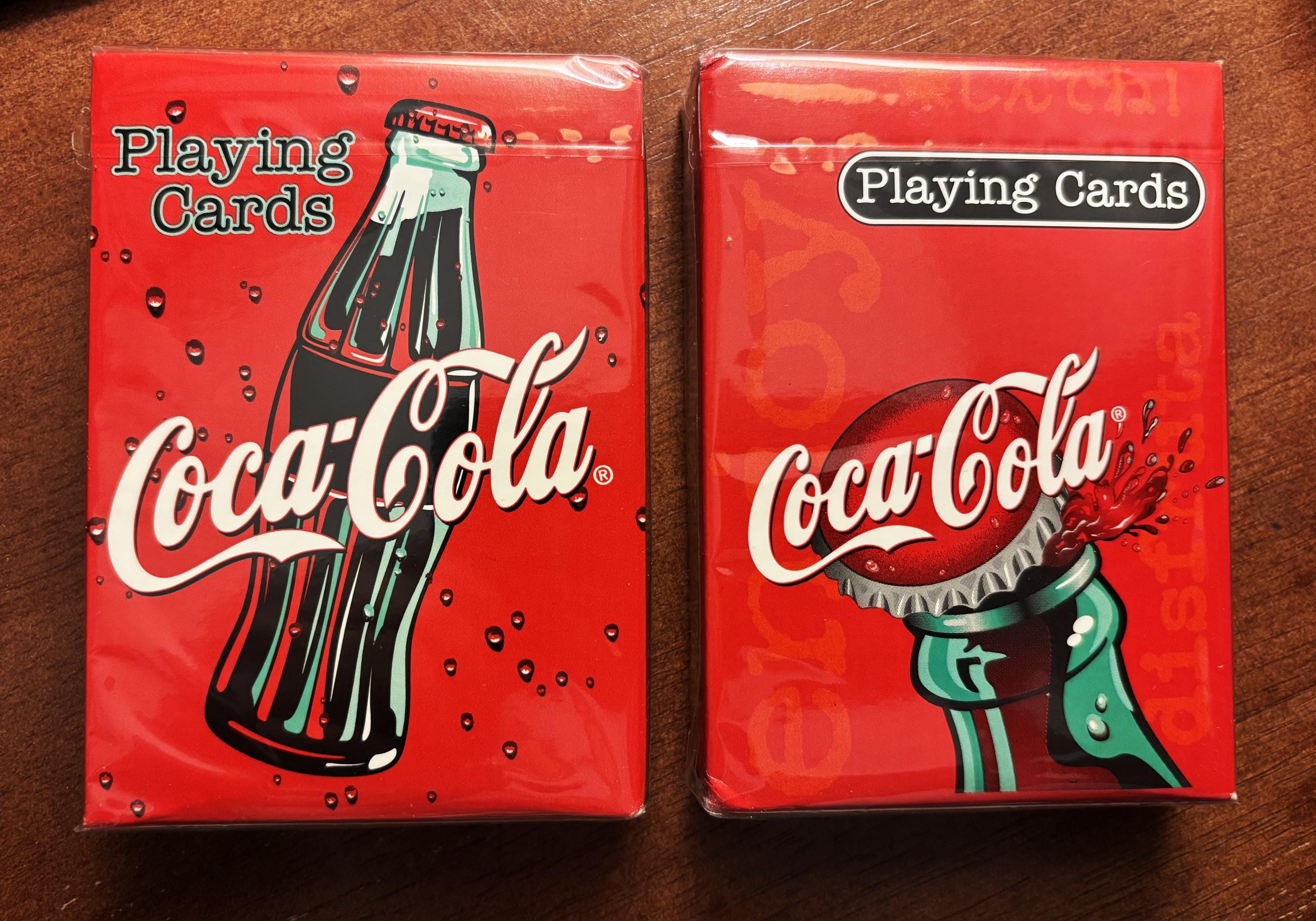 Coca Cola Playing Cards - Etsy