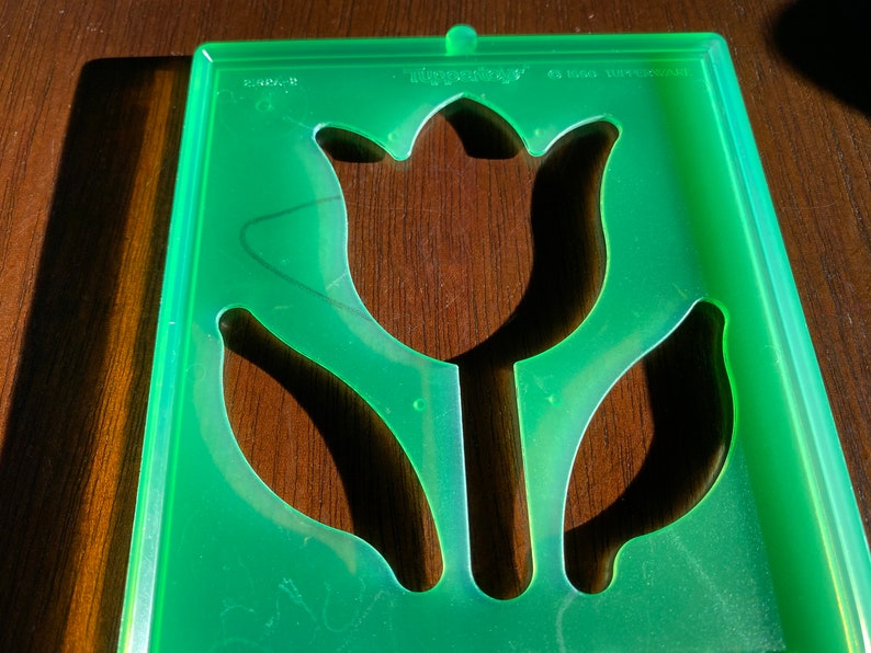 Tuppertoys by Tupperware Stencil Art Arts & Craft Set for Etsy