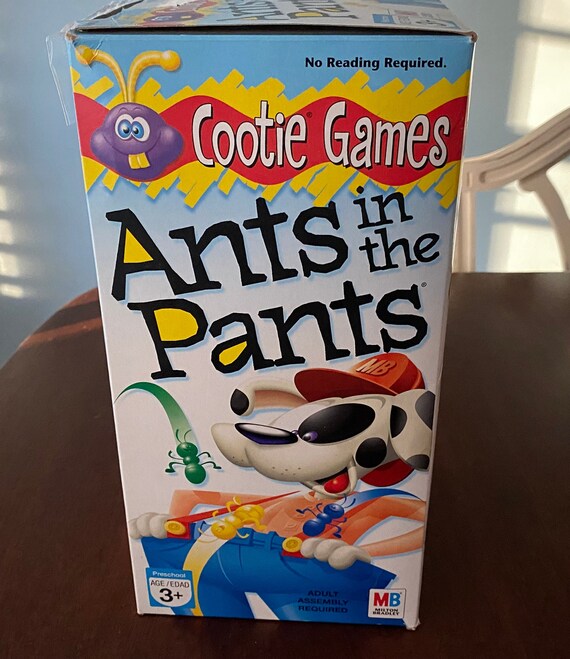 Cootie Ants In The Pants Board Game For Kids, 2-4 Players, Ages 3 And Up