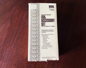 Accessoires pour machines à coudre vintage, machine à coudre Kenmore 6840, ensemble d'accessoires pour machines à coudre Sears #7365