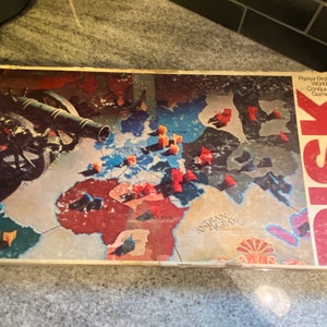 Risk Game, World Conquest Game, Parker Brothers Risk   #2103
