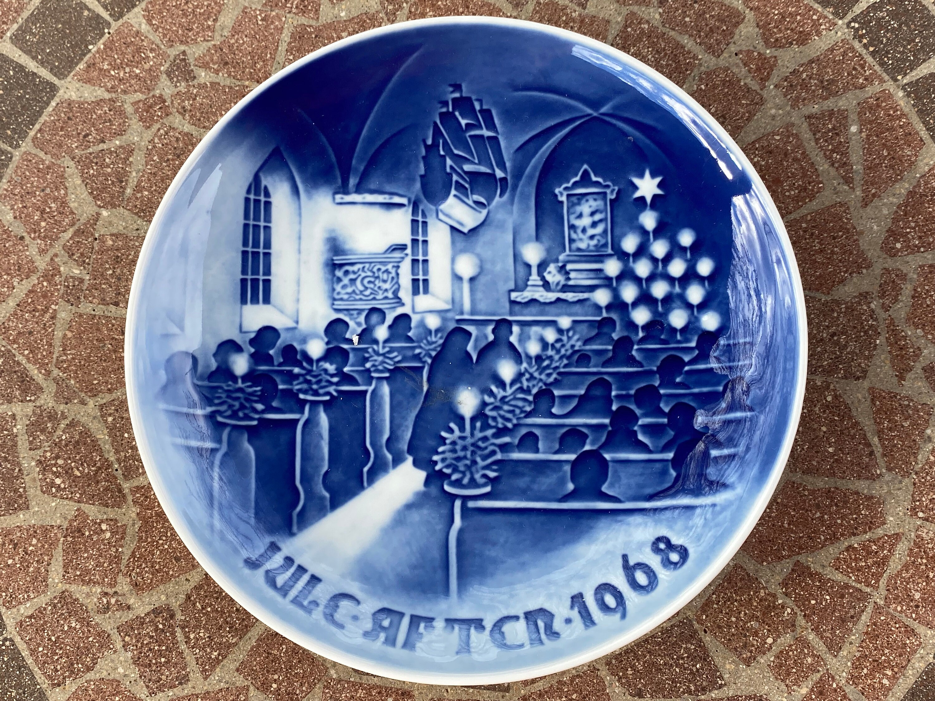 Bing & Grondahl Copenhagen Porcelain Christmas Plates, B and G