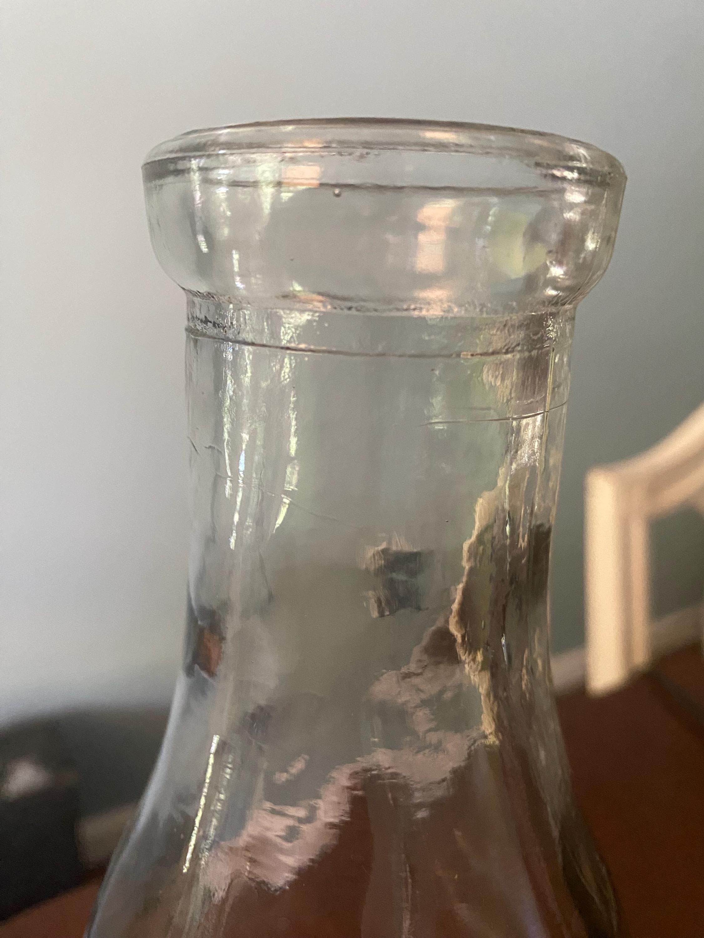 ヴィンテージ ヒッコリーヒルズデイリー 1クォートミルクボトル